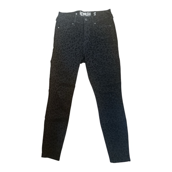 Rewash Denim - Rewash Dark Leopard Print Jeans